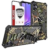 for Galaxy A05 Case,Samsung A05 4g Case w/Tempered