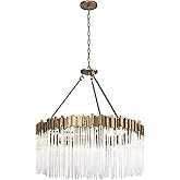 Varaluz Matrix 12 Light Pendant - Havana Gold