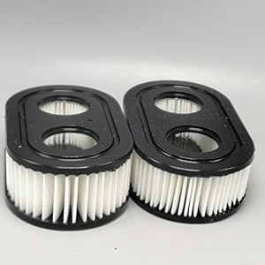 shiosheng 2pcs Oval Air Filter Cartridge for MTD Yard Machines Murray Craftsman Troy-Bilt TB110 TB115 TB200 TB230 for Briggs and Stratton 500 500E 798452 593260 for Poulan Pro PR500 PR550 Walk-Behind