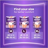 Always Discreet Incontinence Pants Women Extra Large UK 22-28 21pk 7x3 view 6