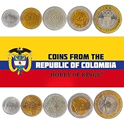 Set of 5 Coins from