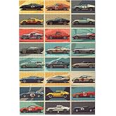 MA6GE8DE Vintage Sports car Puzzles for Adults 1000 Pieces,Funny Artwork for Adults,Stress Relieving Pleasure,Classic Sports car Wooden Puzzle,Great for Relaxation and Display for Puzzle Enthusiasts