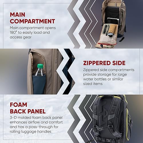 Vertx Gamut Checkpoint Mens Tactical Backpack 25L Large Molle