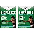 Biofreeze Pain Relief Patches, Arthritis Pain Reliver, Knee & Lower Back Pain Relief Patch, Sore Muscle Relief, Neck Pain Relief, 2 Pack (5 Biofreeze Menthol Patches)