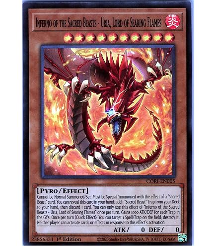 Amazon.com: Uria, Lord of Searing Flames - SDSA-EN042 - Ultra Rare