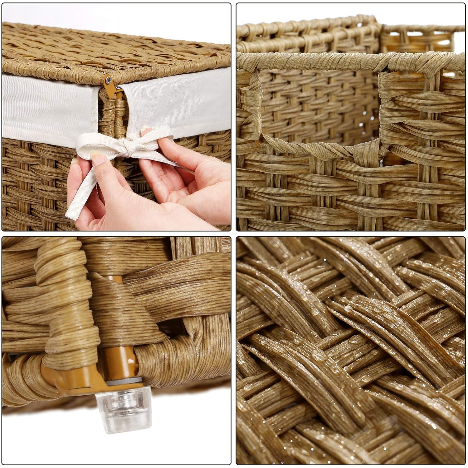 Hogar y cocina Cestos para la colada Plegable 110L Cesto de la Colada