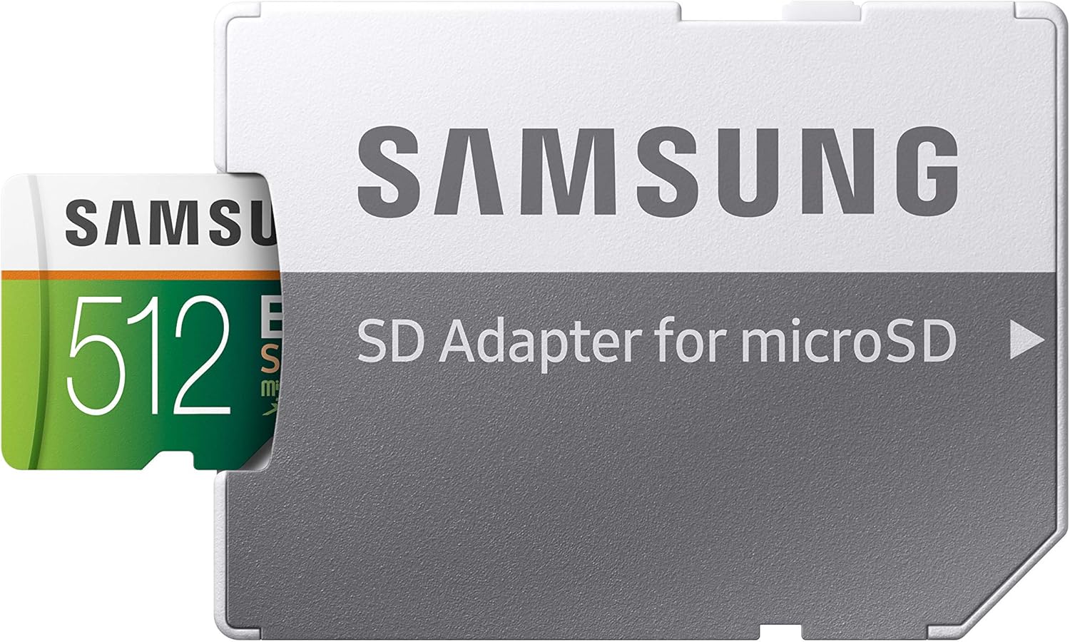 Samsung (MB-ME512GA/AM) 512GB 100MB/s (U3) MicroSDXC Evo Select Memory Card with Adapter: Computers & Accessories