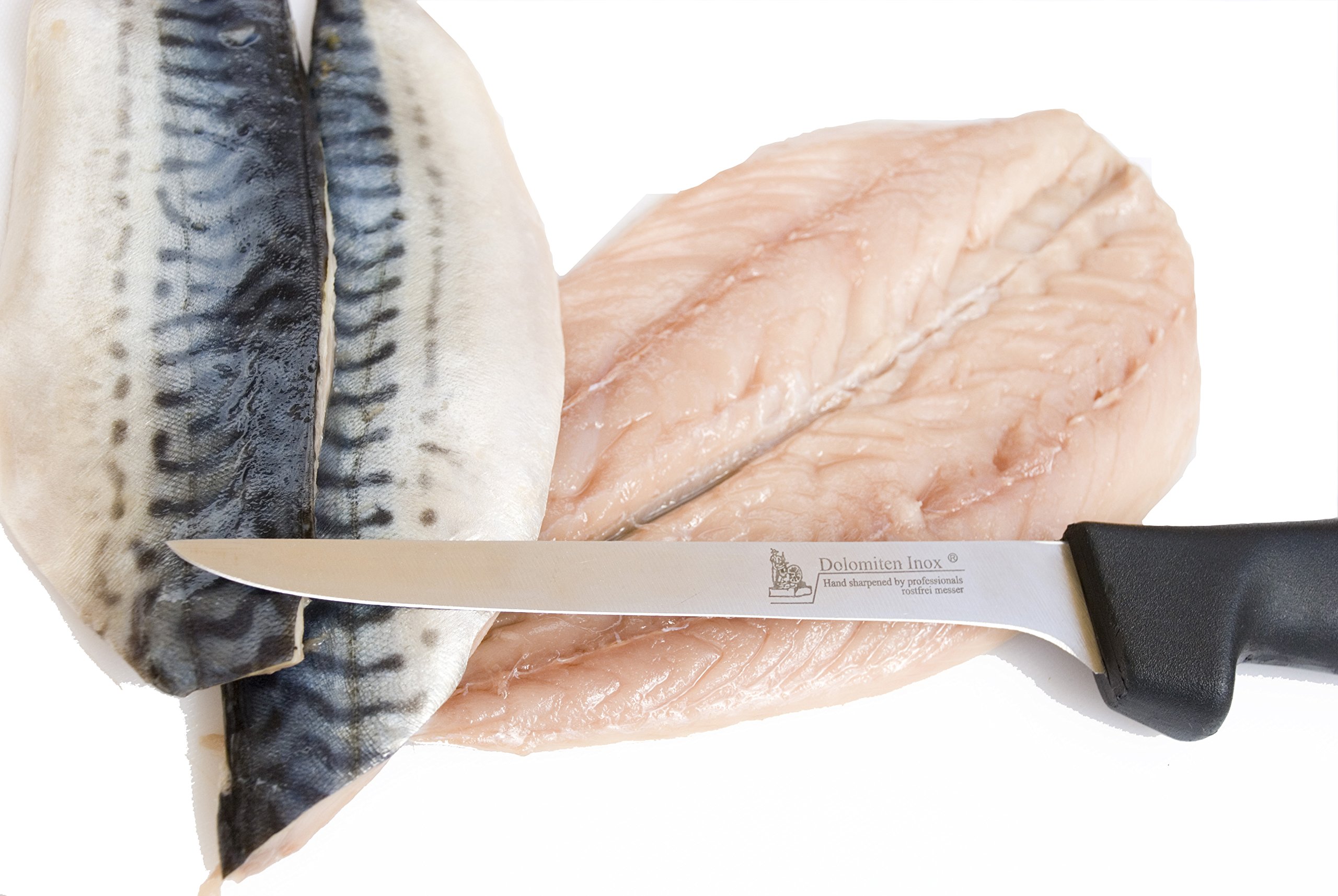 FLEXIBLE 6" FILLETING KNIFE BY DOLOMITEN INOX