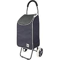 dbest products Trolley Dolly Sport Foldable Shopping cart for Groceries with Wheels and Removable Bag and Rolling Personal Ha