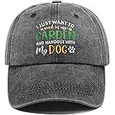 Acotxber Gardening Gifts for Women Men - Funny Gardening Hat Dog Lover Gardener Garden Plants Baseball Caps