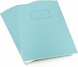 Silvine Exercise Book A4 Ruled with Margin Pack of 10 Blue
