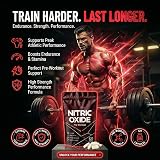 NutriVolv Nitric Oxide L-Arginine 120 Capsules Pre Workout Performance view 7