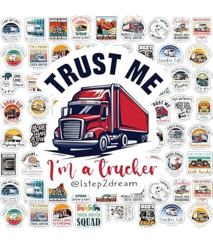 Big Rig Trucker I Can Pee In A Bottle At 70 MPH What's Your Superpower Sticker - Foto 4