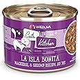 Weruva Cats in The Kitchen, La Isla Bonita with Mackerel & Shrimp Au Jus Cat Food, 6oz Can (Pack of 24)