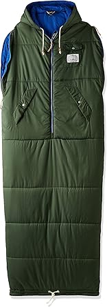 Amazon Com Poler Men S The Reversible Napsack Wearable Sleeping Bag Clothing