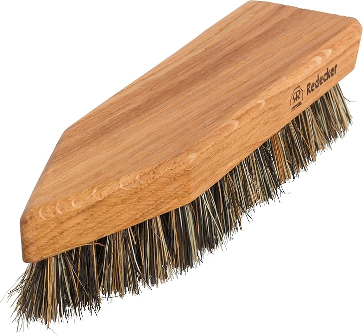 Redecker Coconut and Tampico Fiber Shoe Dirt Brush with