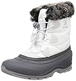 Kamik Women's Momentum L 2 Winter Boots, White, 8