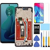 ZTOOYO for Motorola G 5G [2024 Version] Screen Replacement with Frame | ZTOOYO for Moto G 5G 2024 Screen Replacement Kit XT2417 XT2417-1 XT2417D LCD Display Digitizer Touch Screen Assembly
