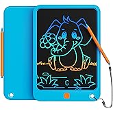 Toys for Girls Boys, Colorful Doodle Board Drawing Tablet, Memo Board, Drawing Pads with Lanyard, Travel Educational Toys Gif