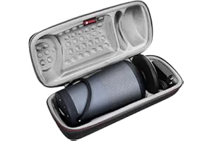 XANAD Hard Case for Bose SoundLink Revolve+ Series II or Revolve+ Portable & Long-Lasting Bluetooth 360 Speaker - Storage Protective Bag (Grey)