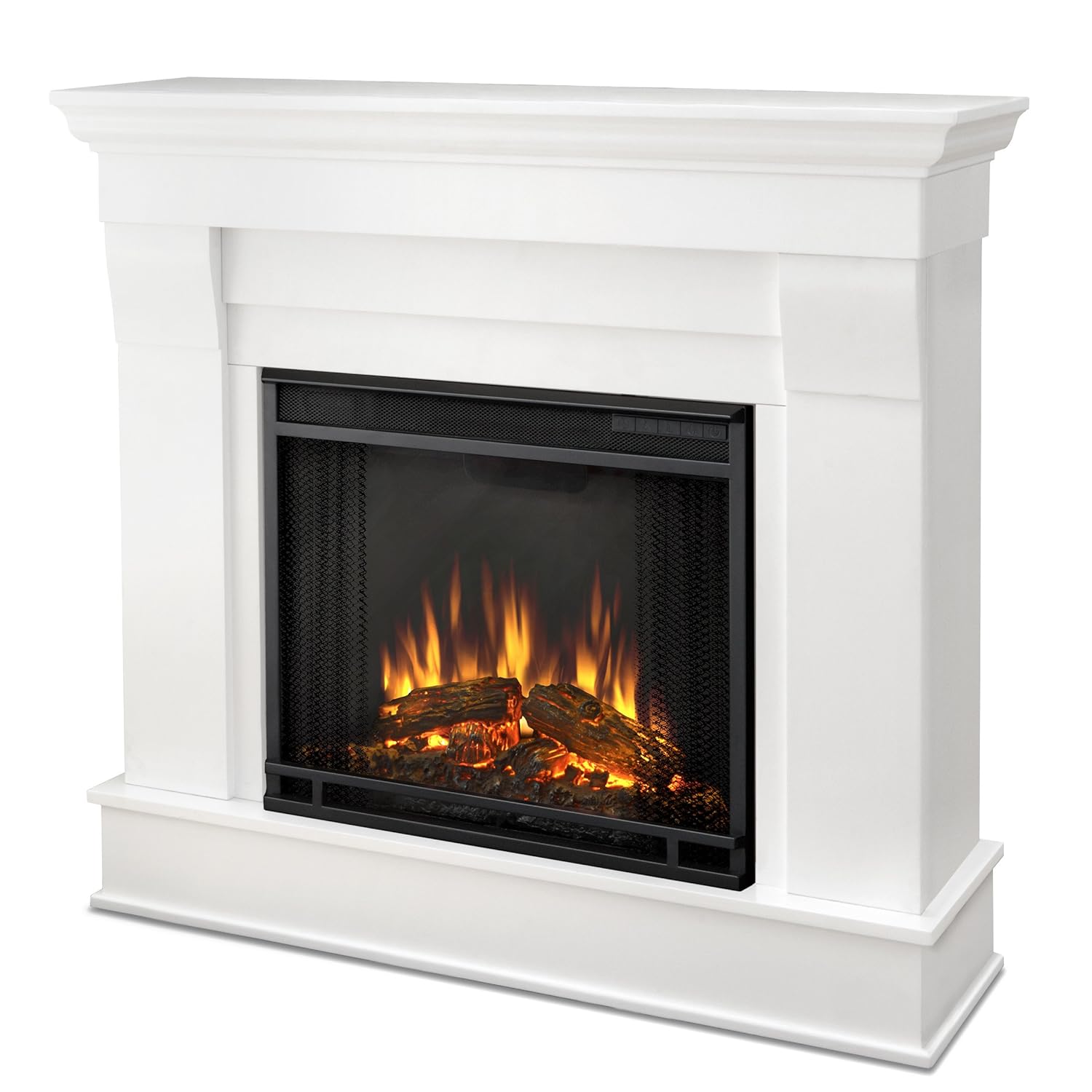 Real Flame Chateau Electric Fireplace White Amazon.co.uk Kitchen & Home