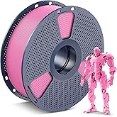 SUNLU PLA 3D Printer Filament PLA Filament 1.75mm, Neatly Wound 3D Printing Filament 1.75mm, Dimensional Accuracy +/- 0.02 mm, Fit Most FDM 3D Printers, 1kg Spool (Pink)