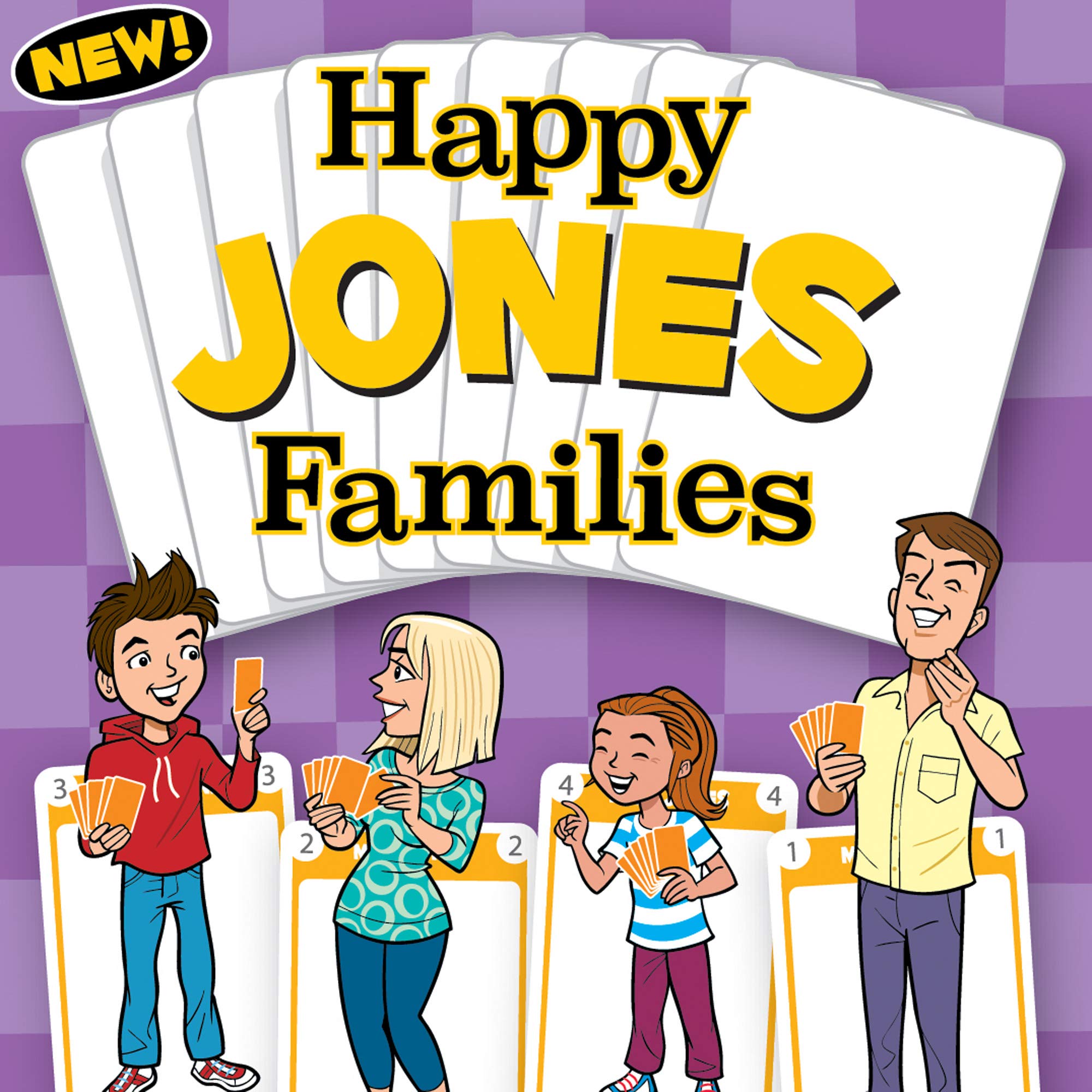 Happy Families Playing Cards - Jones edition
