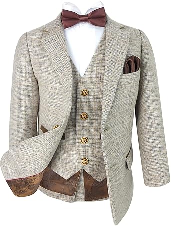 boys beige suit