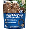 N-Bone Puppy Teething Rings Peanut Butter Flavor Dog Treat, 6 Count Bag, 7.2-oz