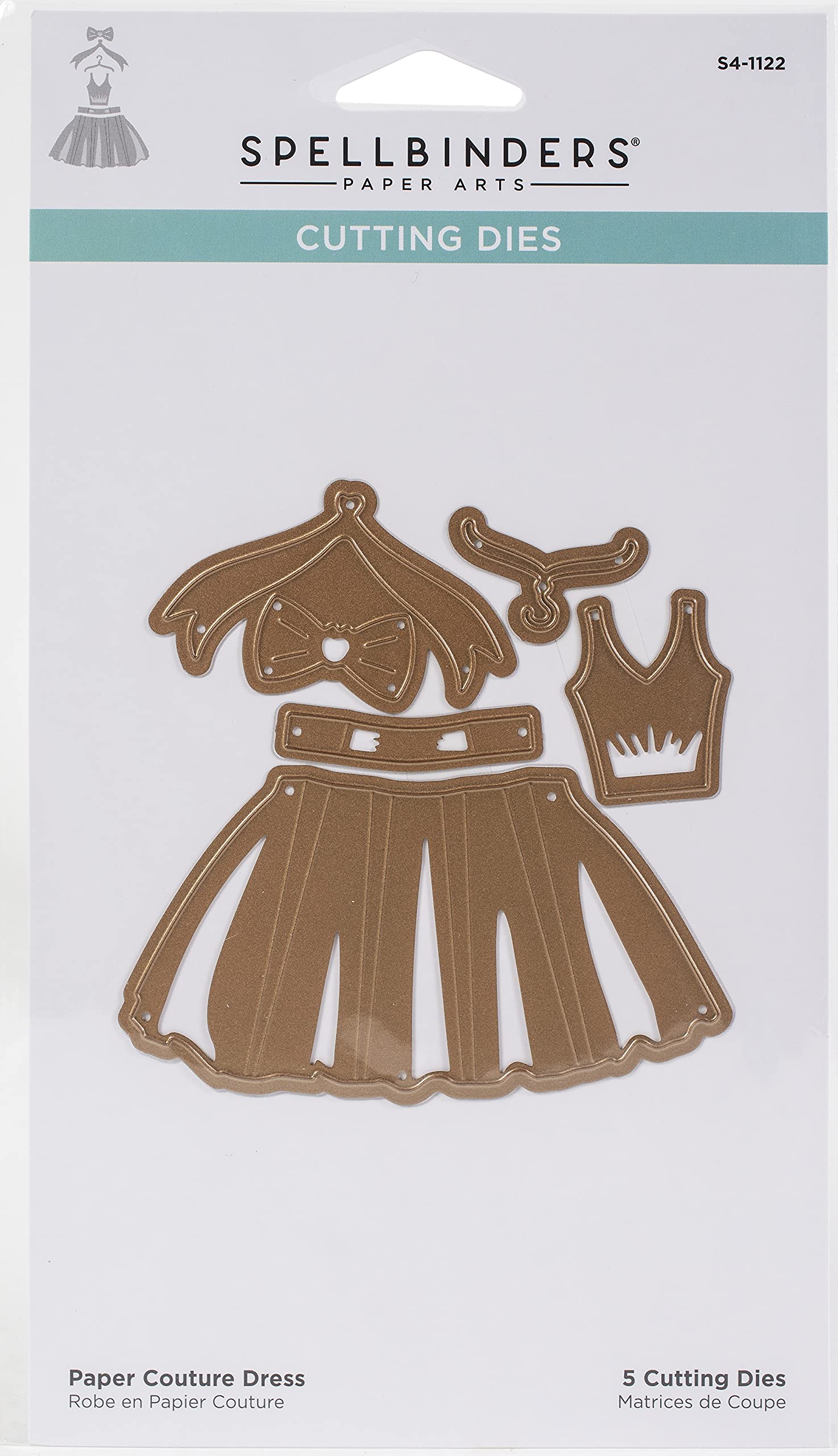 SPELLBINDERS Paper Couture Dress