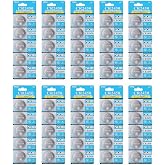 Taysing 50 Pack 3V High Capacity Lithium Button Coin Cell Batteries CR2450 ECR2450 Used in Most Electronic Devices