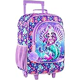 Kids Suitcase with Wheels for Girls and Boys, Rolling Carry on Luggage for Toddler Children