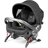 PEG Primo Viaggio Urban Mobility-Baseless Infant car seat with Latch | True Black
