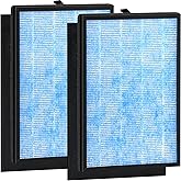 2 Pack 3-in-1 Replacement Air Filters Compatible with Okaysou Air Purif-ier Airmax 8L, Blue Ultra-Filter & H13 Grade True HEPA Filter.