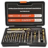 UYECOVE 18Pcs Screw Extractor and Left Hand Drill