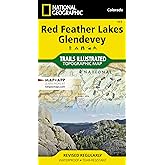 Red Feather Lakes, Glendevey Map (National Geographic Trails Illustrated Map, 111)