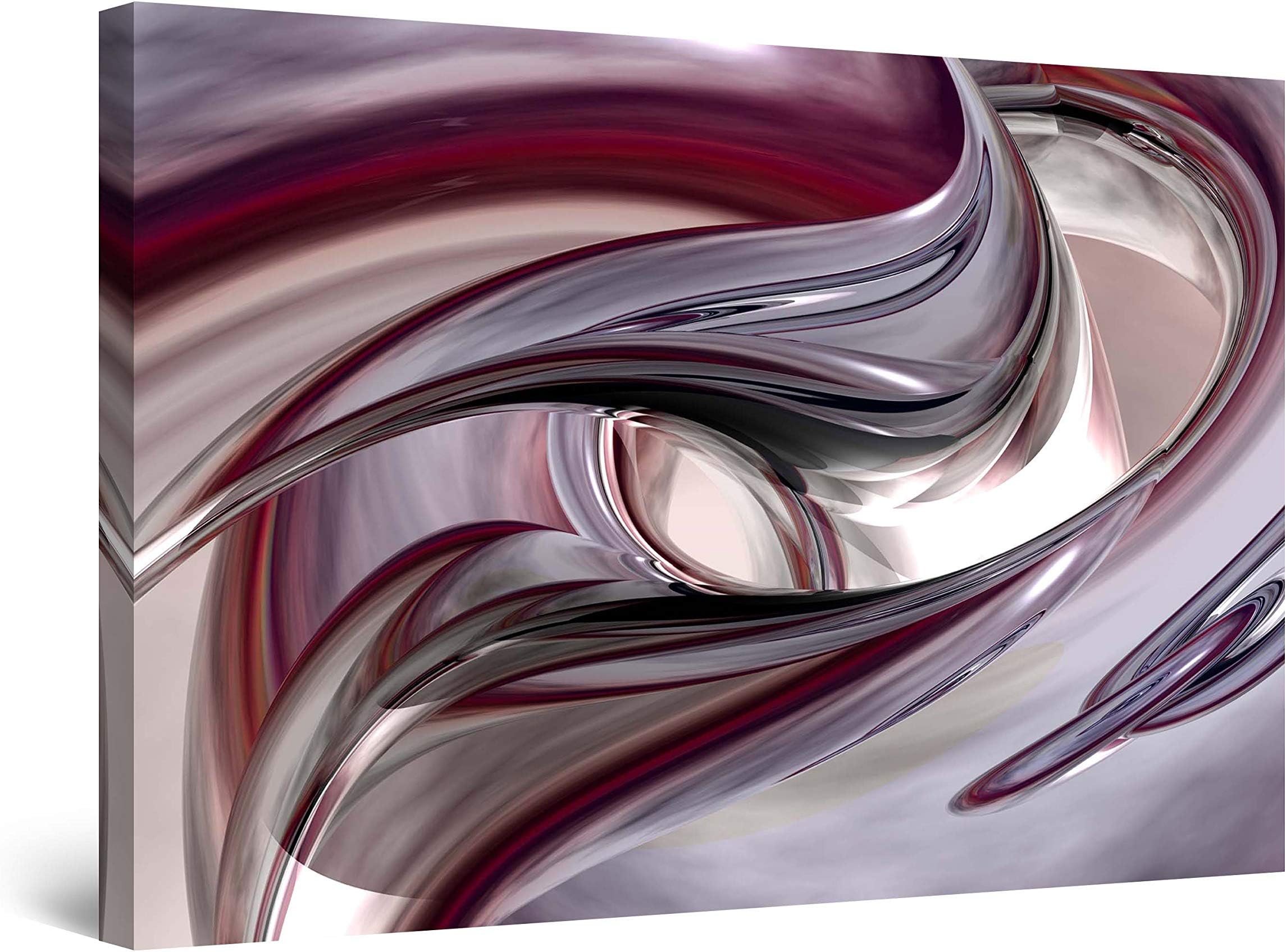StartonightCanvas Wall Art - Abstract Destiny Unexpected, Abstract Framed Day & Night Effect - Modern Decor, Vivid Color Print, Elegant Gift Idea Pictures Hotel 80 cm x 120 cm