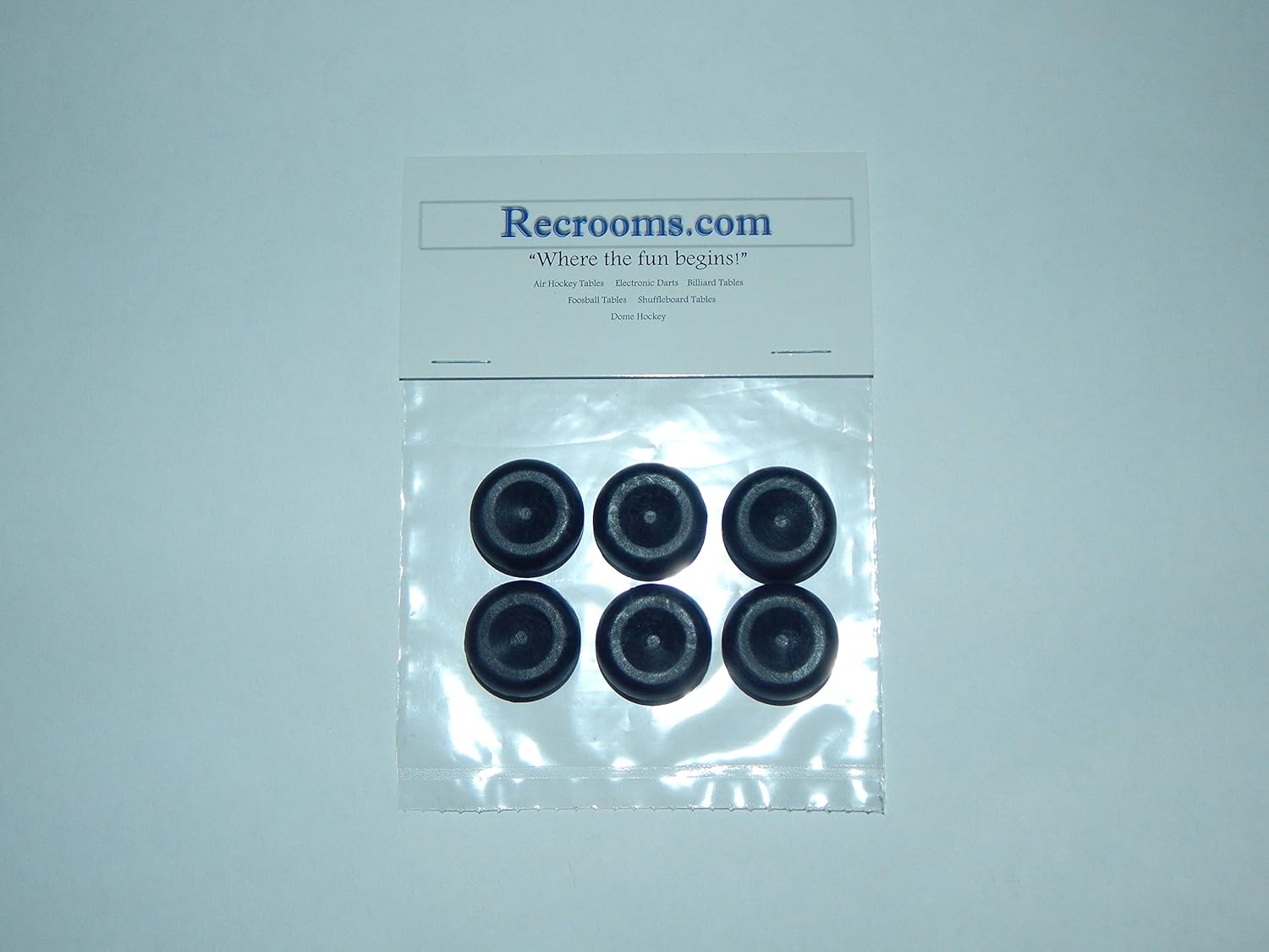 Amazon Com Recrooms Com 6 Dome Hockey Pucks 7 16 Thick