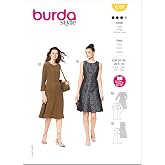 Misses' Long Sleeve Dress and Sleeveless Dress Sewing Pattern Kit, Code 6099