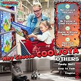 COOLJOYA 300pcs Magnetic Blocks Montessori STEM Learning Toy view 7
