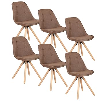 Stuhle Mobel Wohnen 4er Set Esszimmerstuhle Design Esszimmerstuhl Kuchenstuhl Holz Braun Bh29br 4 Fr Regnum Be