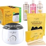 MYLEE Professional Complete Waxing Kit with Wax Heater & 500g Hard Wax Beads