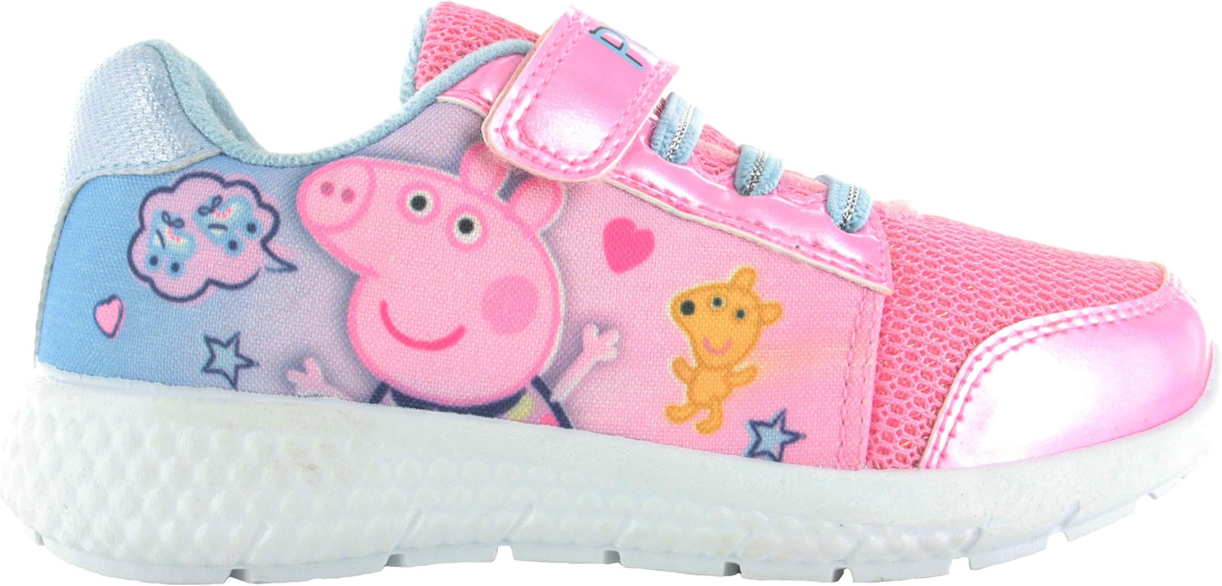 Peppa Pig Girls Lukely Low Top Casual Trainers UK Sizes Child 5-10
