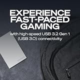 Seagate Game Drive 5TB for PS4 PS5 External HDD USB 3.0 Blue LED Officially view 5