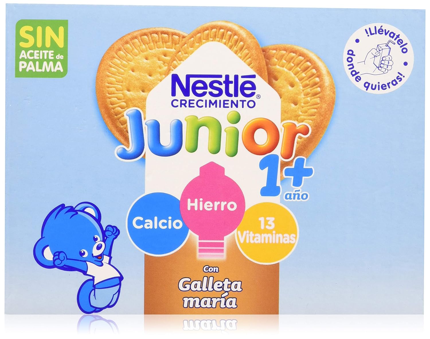 Nestlé Nestle Leche Junior +1Año 6X200 Ml.Galleta Maria 160160.5-200 ml