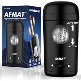 AFMAT PSX7 Electric Pencil Sharpener, Fully Automatic Pencil Sharpener for 7-8mm Pencils &amp; Colored Pencils, Auto in &amp; Out, Rechargeable Vertical Hands-Free Sharpeners for Classroom/Home/Office(Black)
