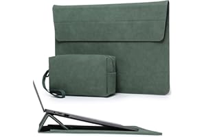 HYZUO 15 Inch Laptop Sleeve Case with Stand Feature for MacBook Air 15 M4 A3241 M3 A3114 M2 A2941 2026-2023, MacBook Pro 15, 