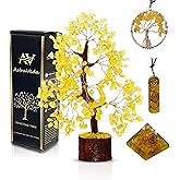 AstraVeda Citrine Tree, Crystal Tree of Life, Feng Shui, Healing Trees, Gemstones, Crystal Gifts, Healing Stones, Spiritual Gifts