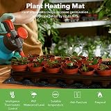 HBN Seedling Heat Mat 10"x20" Waterproof for Germination & Greenhouse view 6
