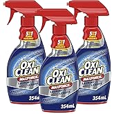 OxiClean MaxForce Enzyme Laundry Stain Remover Spray, Effective on Grease, Blood, Wine Stains and More - Colour Safe, Chlorin